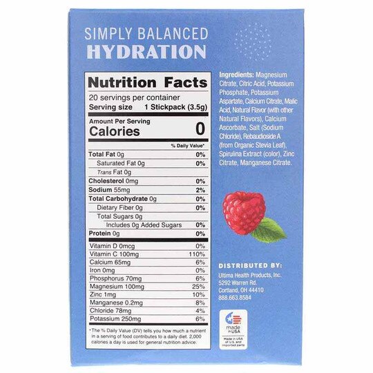 Ultima Replenisher Electrolyte Drink Mix Packets, ULTR